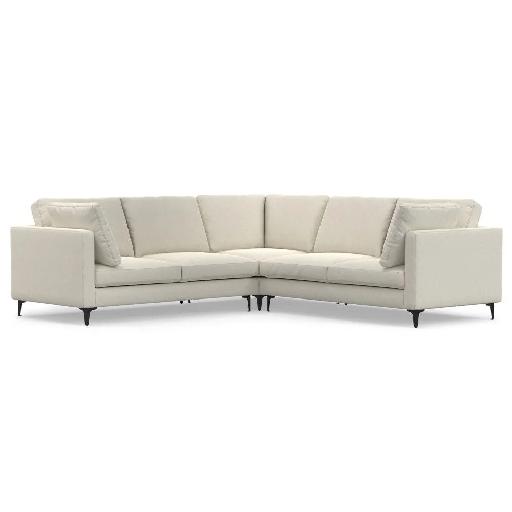 Ava - Mid Century Corner Sectional Sofa Handcrafted by Couch.com