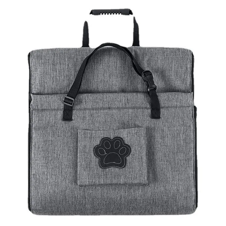 Car Booster Seat- Safety Folding Car Travel- Carrier pet seat