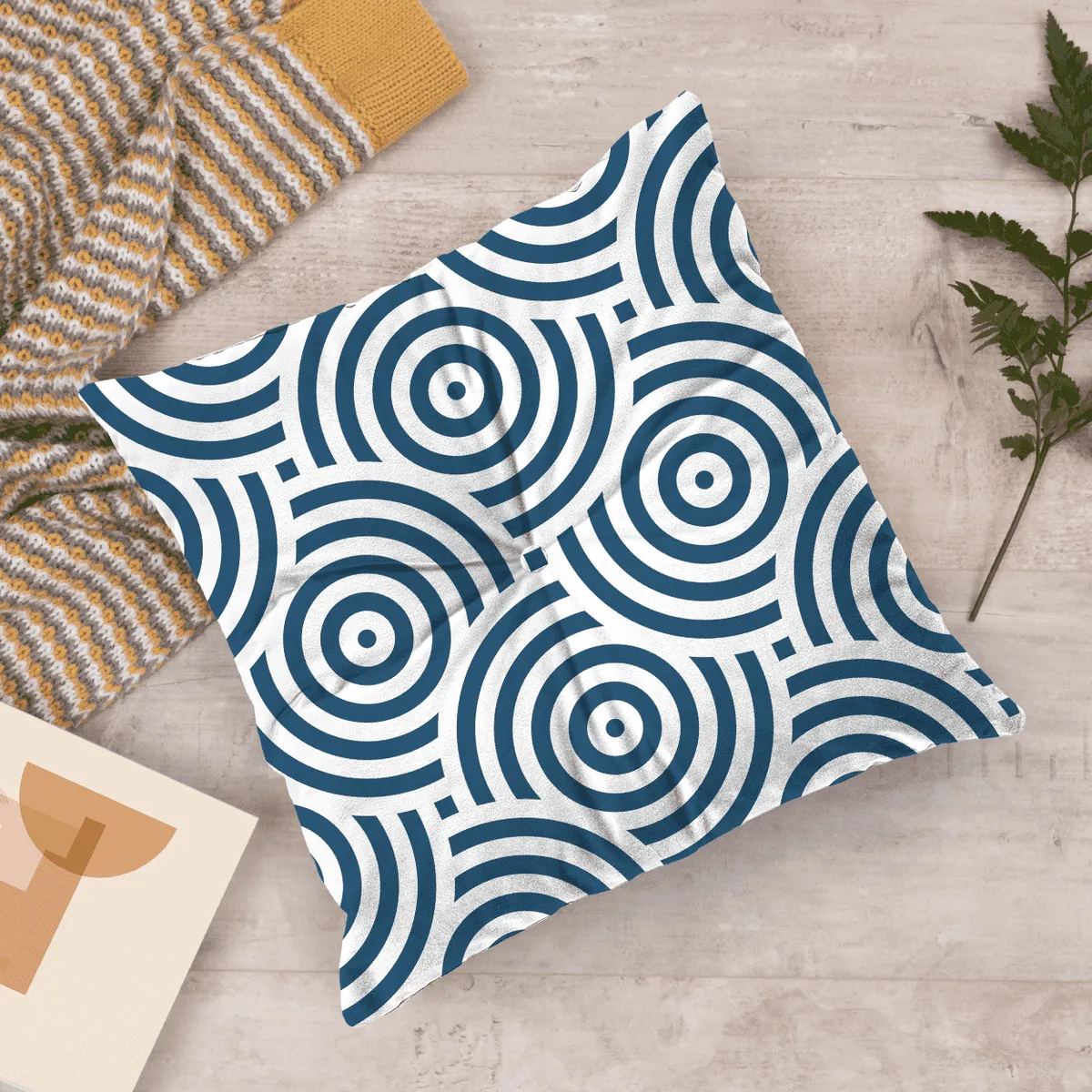 Custom Photo Tufted Floor Pillows