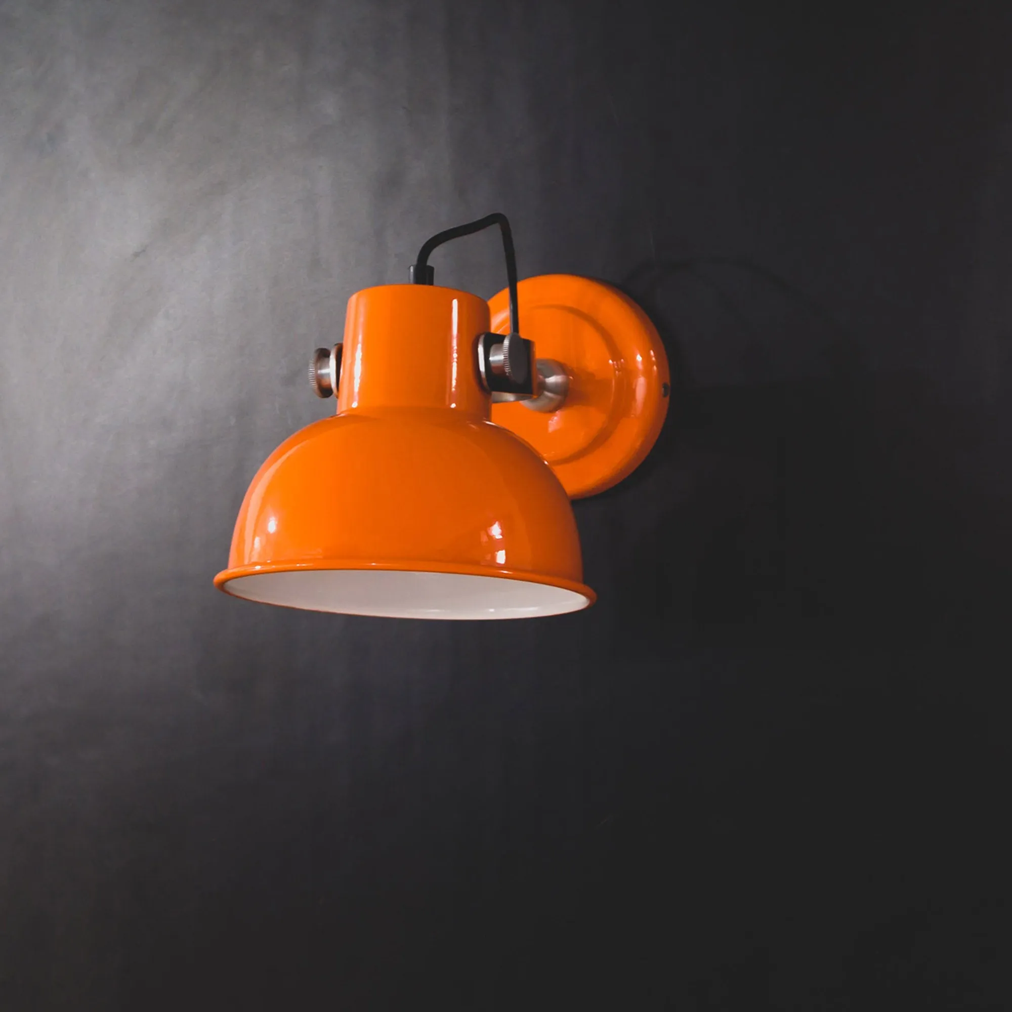 Fsw210 Cantaloupe Orange Wall Sconce