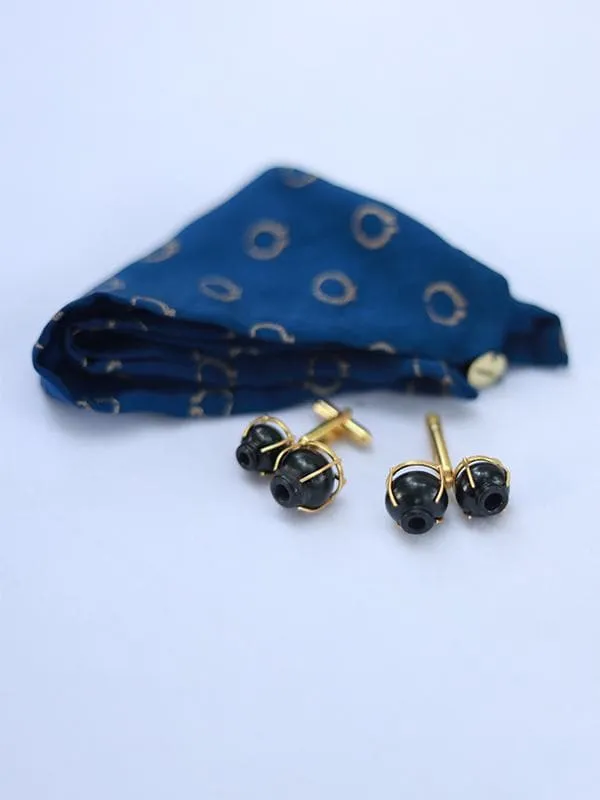 Kalash Cufflink Set Black