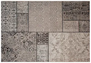 Outdoor Rug By Treasure Garden - Mosiac - Pebble Sand