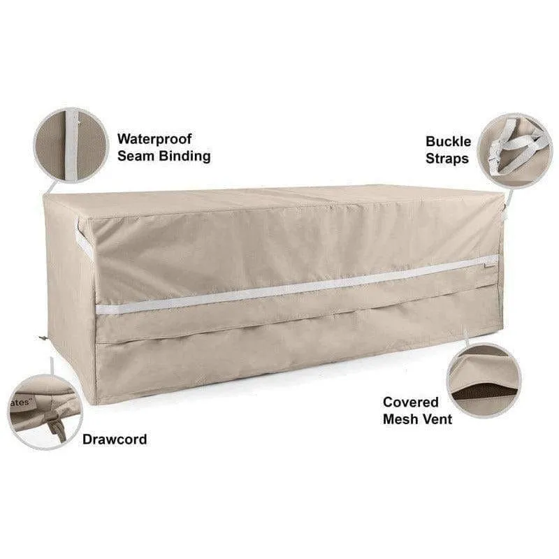 Rectangular Ottoman Cover - Prestige