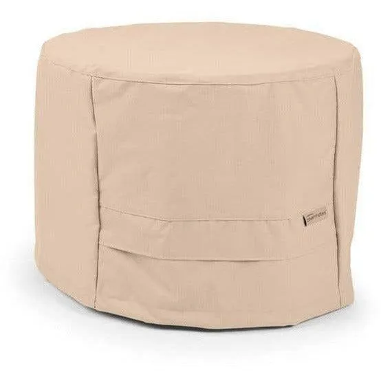 Round Ottoman Cover - Ultima