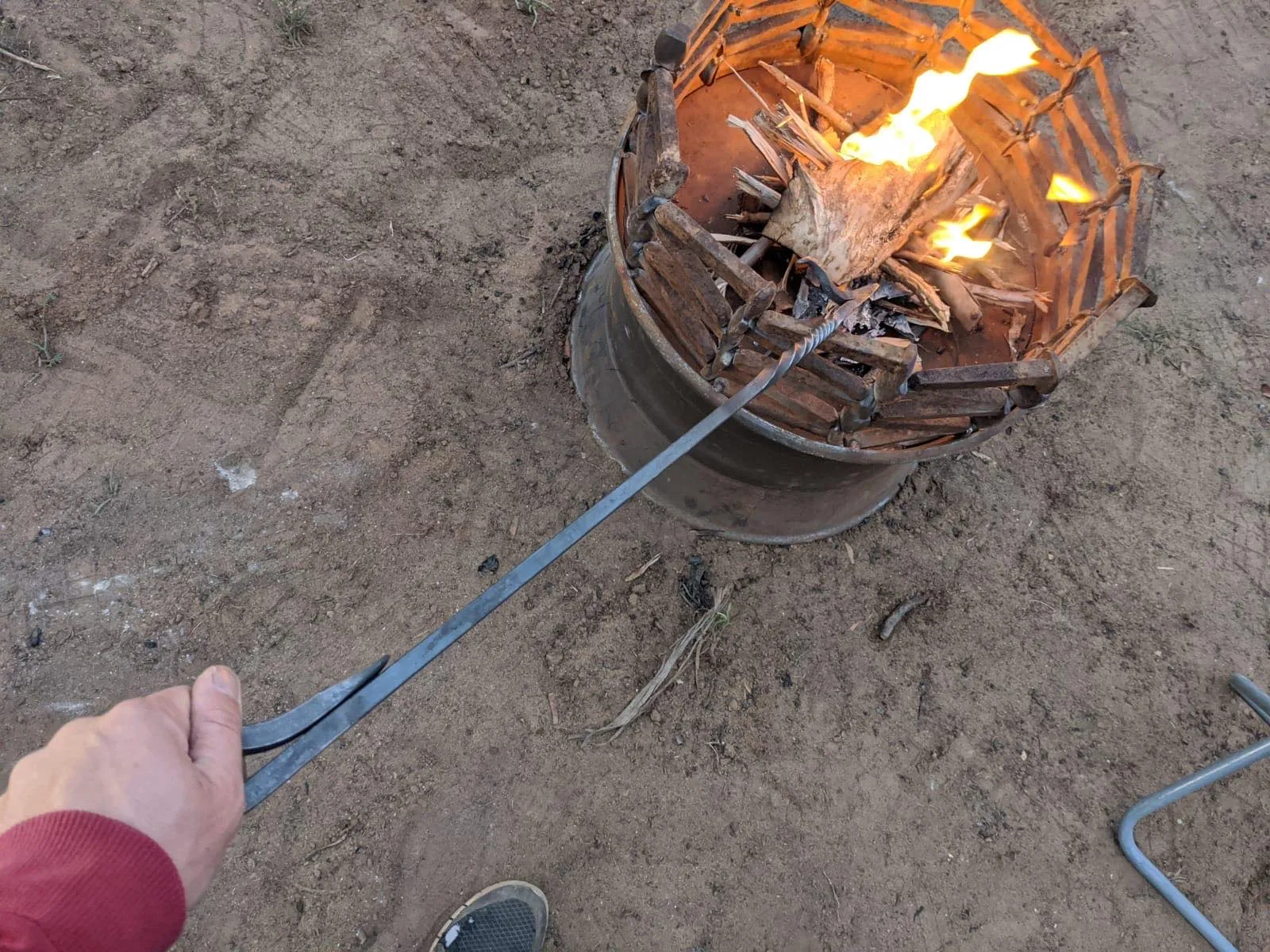 Small Fire Pokers 2022 Embossed (50-55cm)