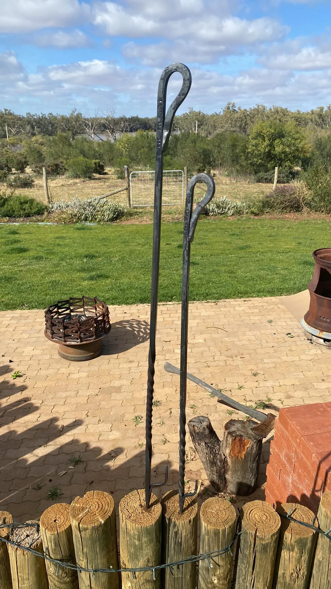 Small Fire Pokers 2022 Embossed (50-55cm)