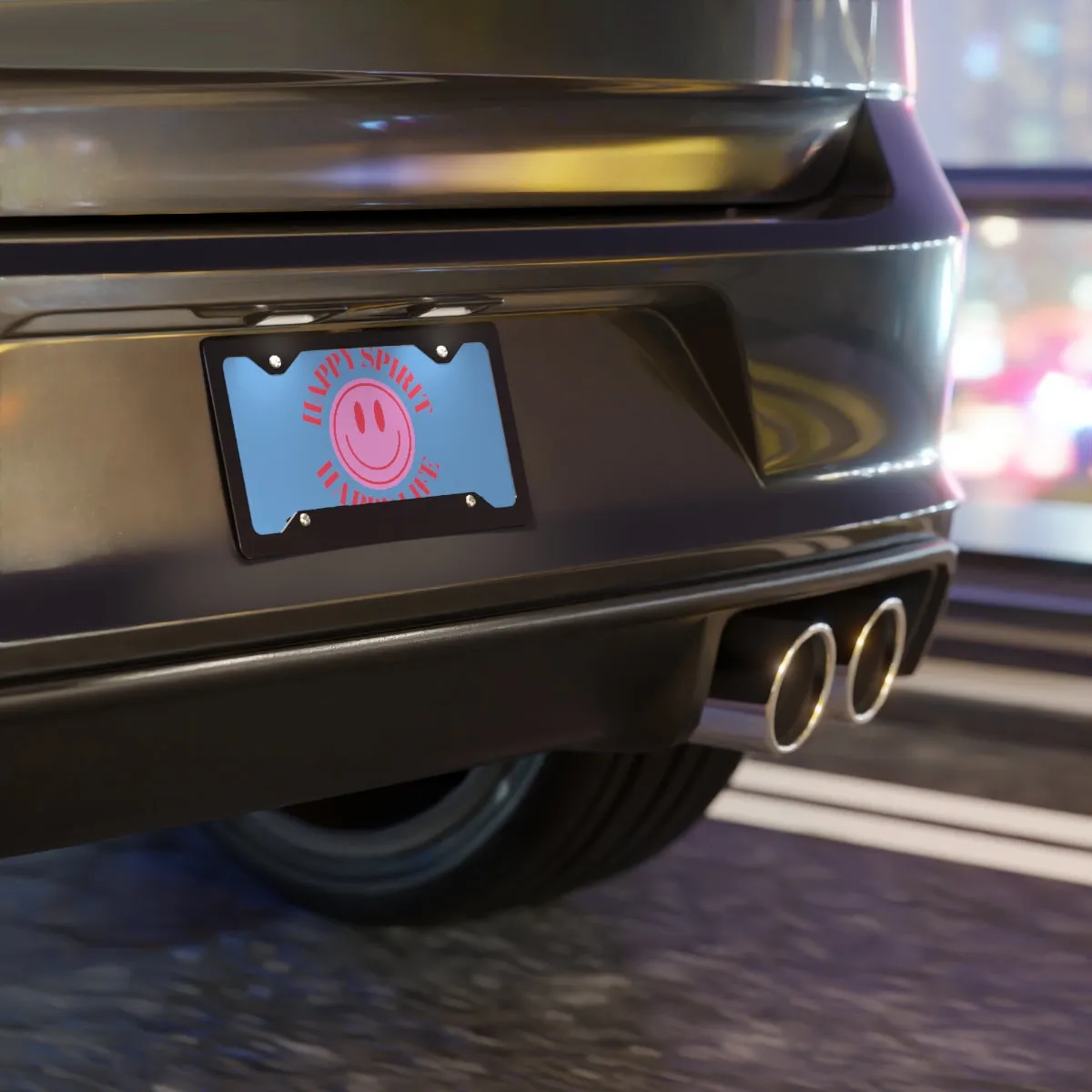 Smile Vanity Plate