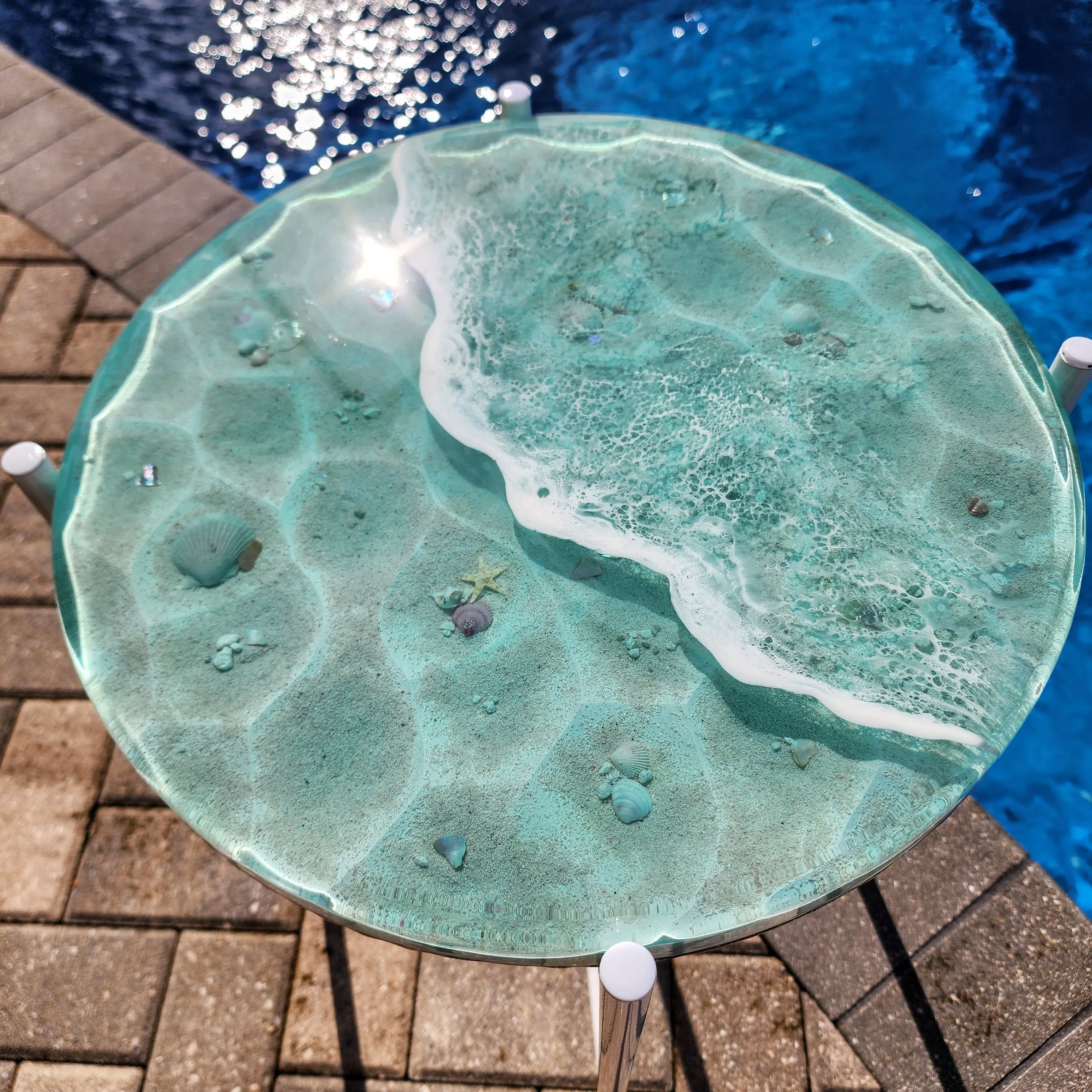 Tide Pool Accent Table