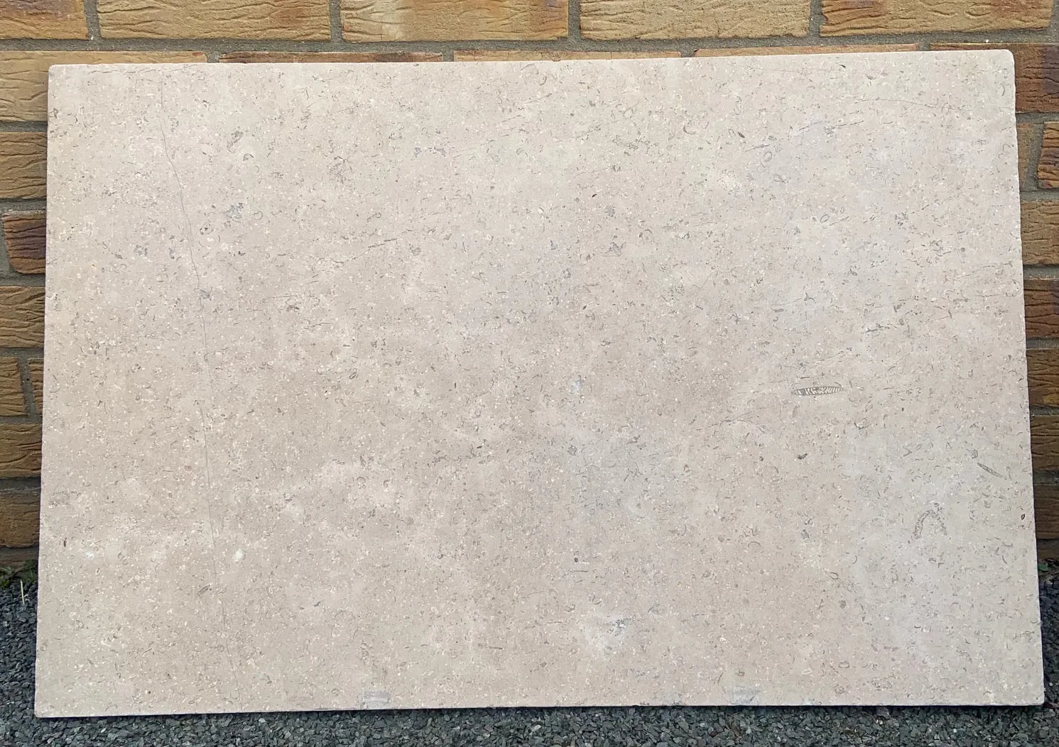 W&S Coquille Beige Limestone - Tumbled - Exterior