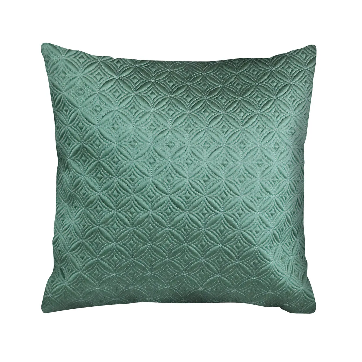 WESLEY TEAL THROW PILLOW COVER