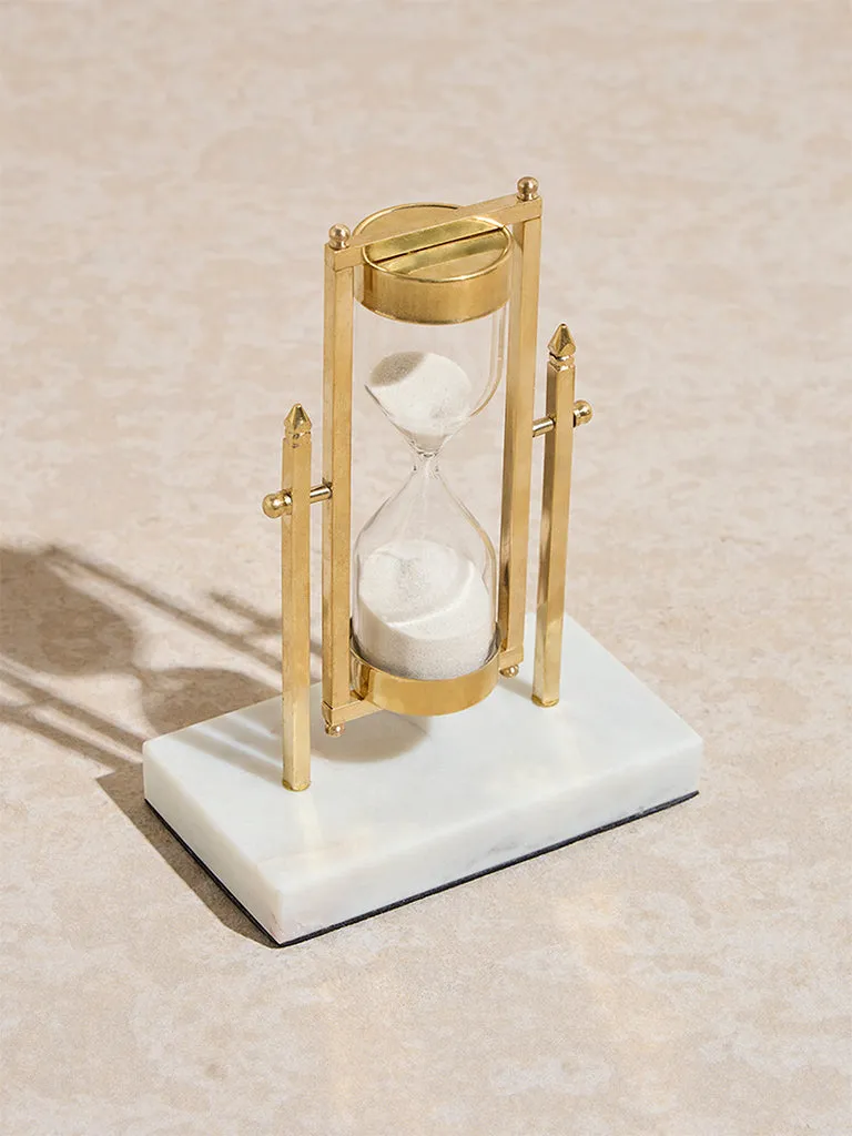 Westside Home Gold Hour Glass Decorative Object