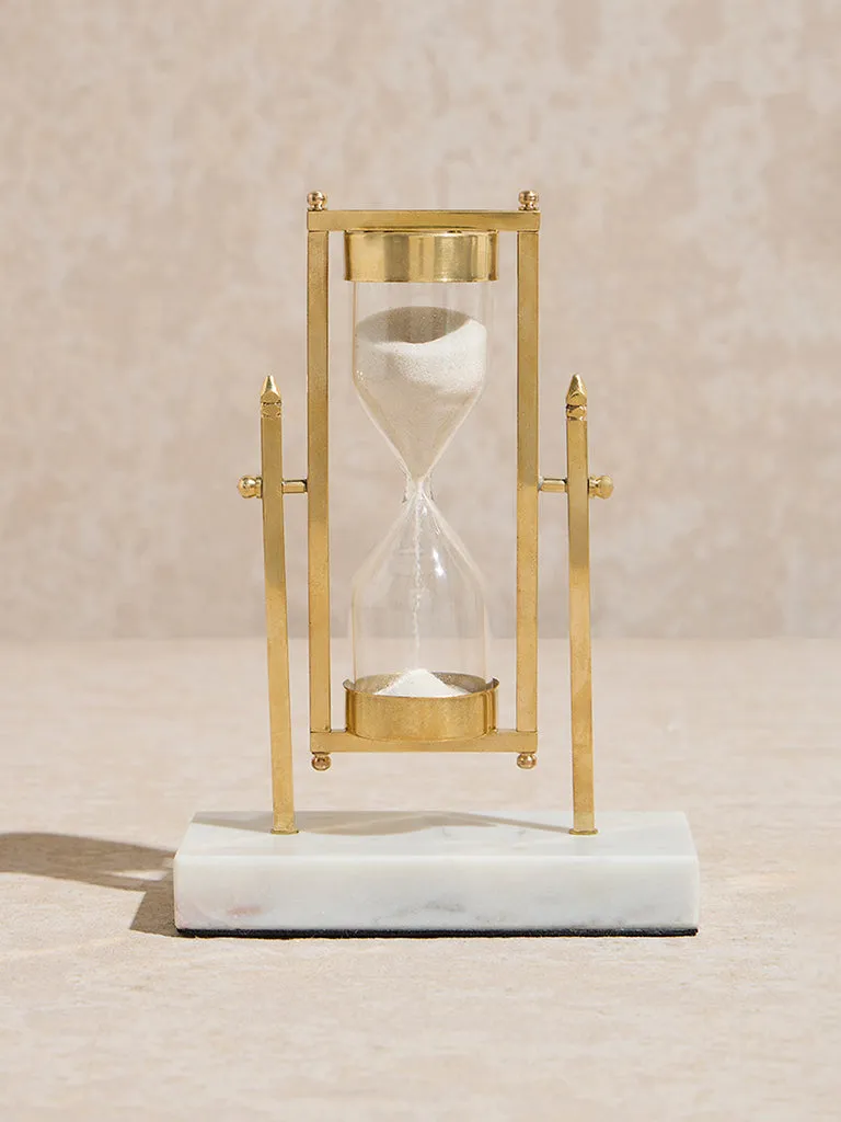 Westside Home Gold Hour Glass Decorative Object