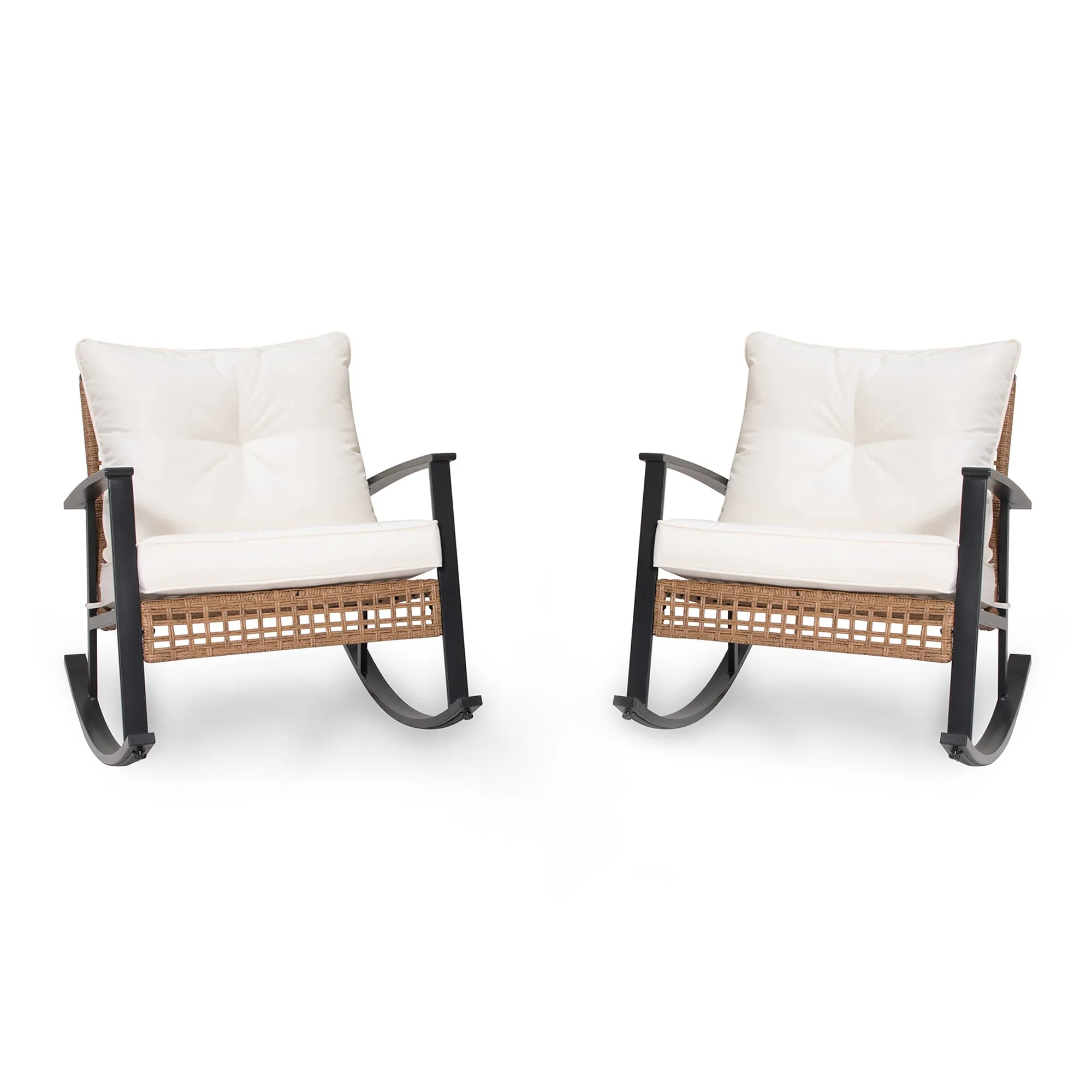 Wicker Outdoor Rocking Chair